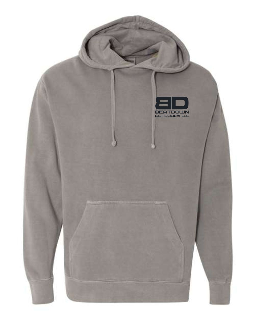 Gray Beatdown Hoodie