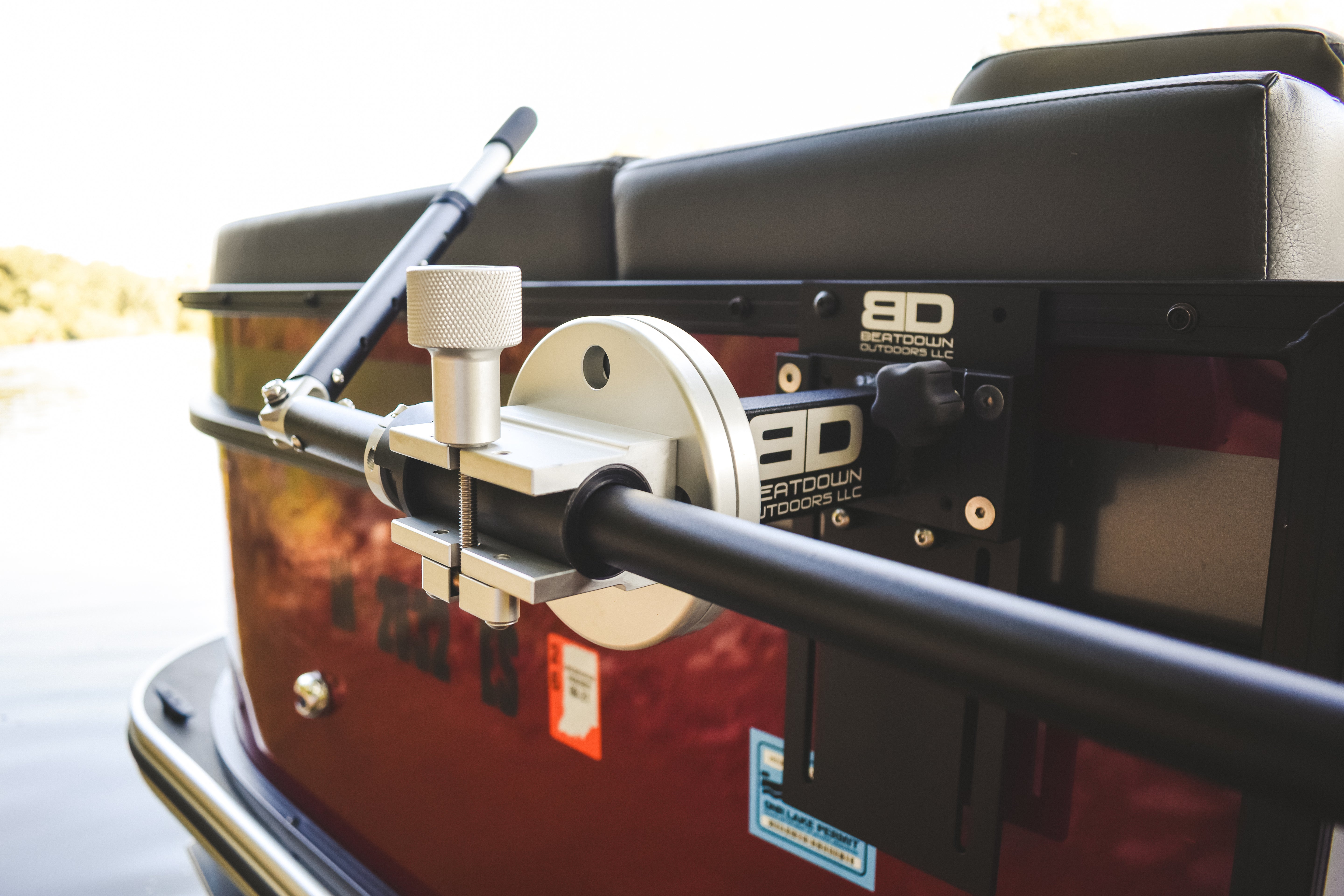 Pontoon - BreakAway Transducer Pole (Custom Arm Option Available)