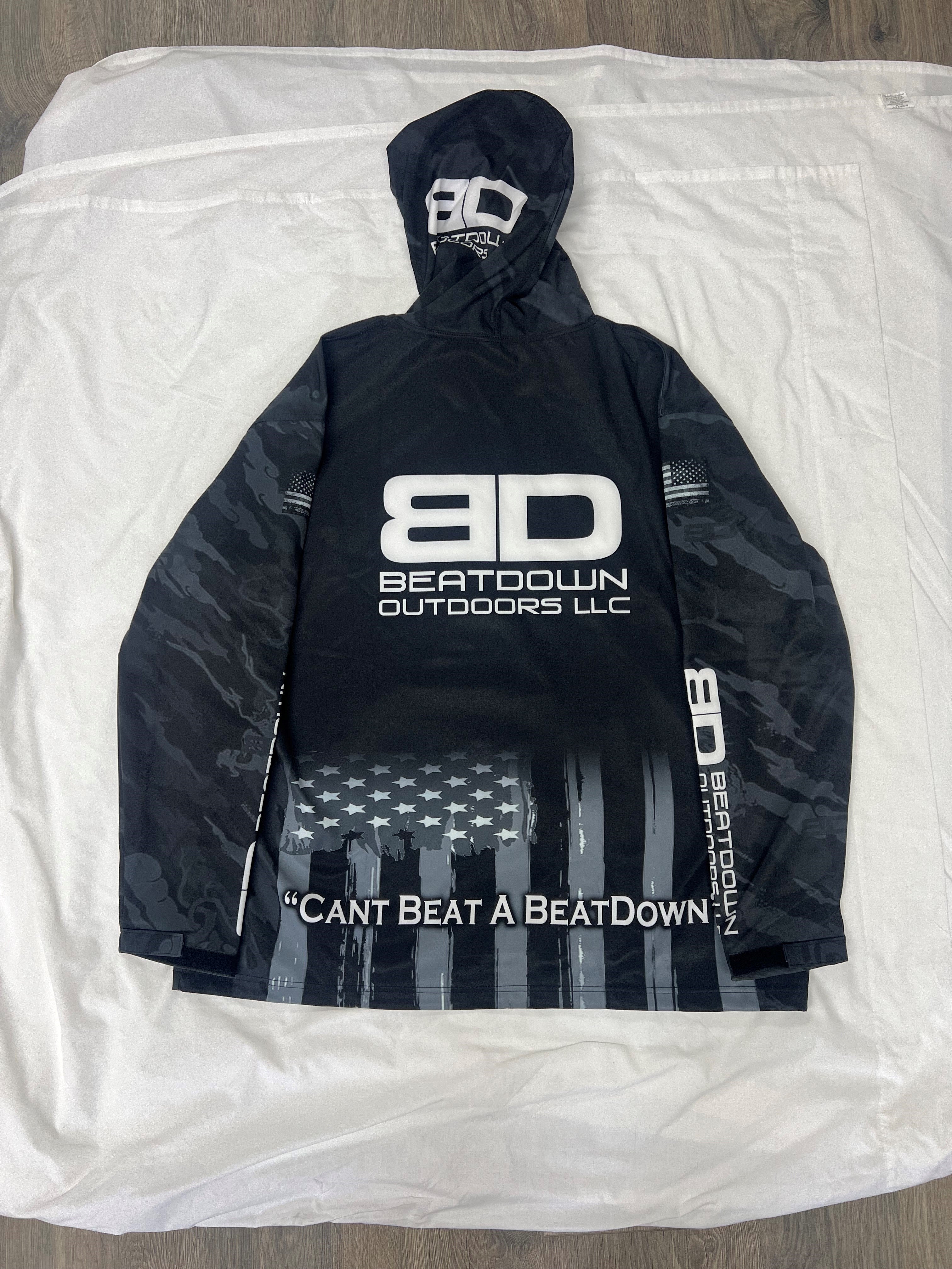 BeatDown Water Resistant Camo Hoodie