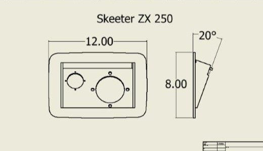 Leveling Plate - Skeeter ZX 150/ 250