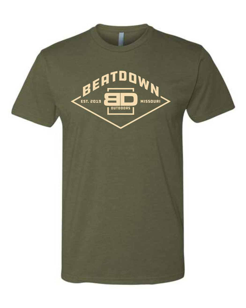 BeatDown Outdoors Olive T-Shirt