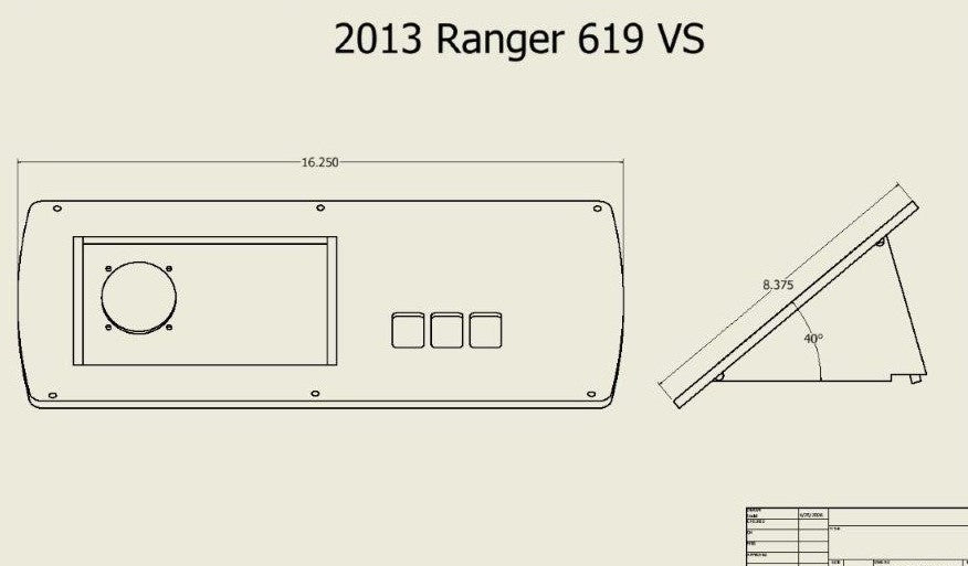 Leveling Plate - Ranger 2013 619VS
