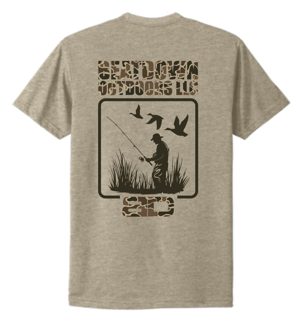 BD Outdoors Duck Camo Graphic Tee
