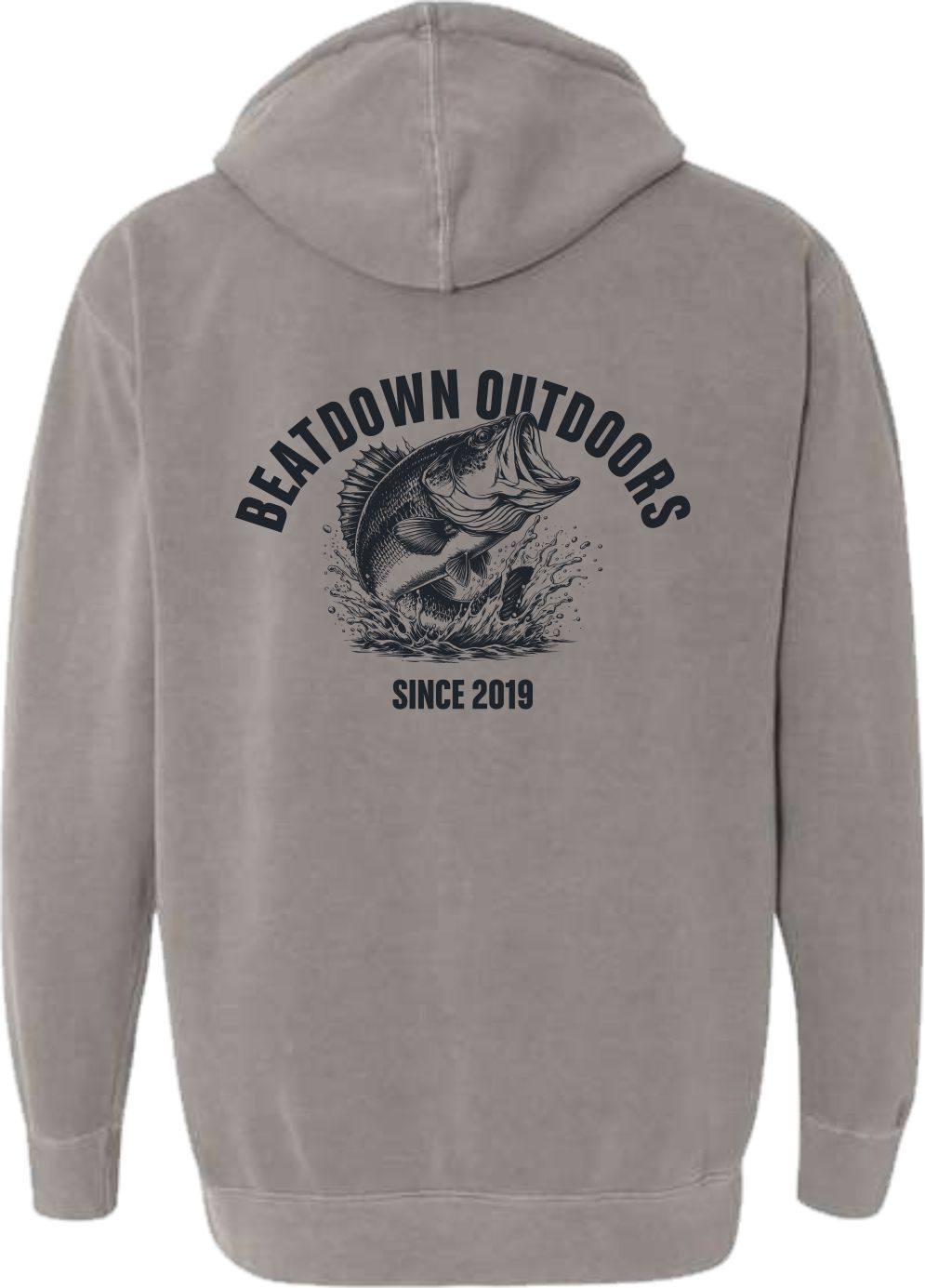 Gray Beatdown Hoodie