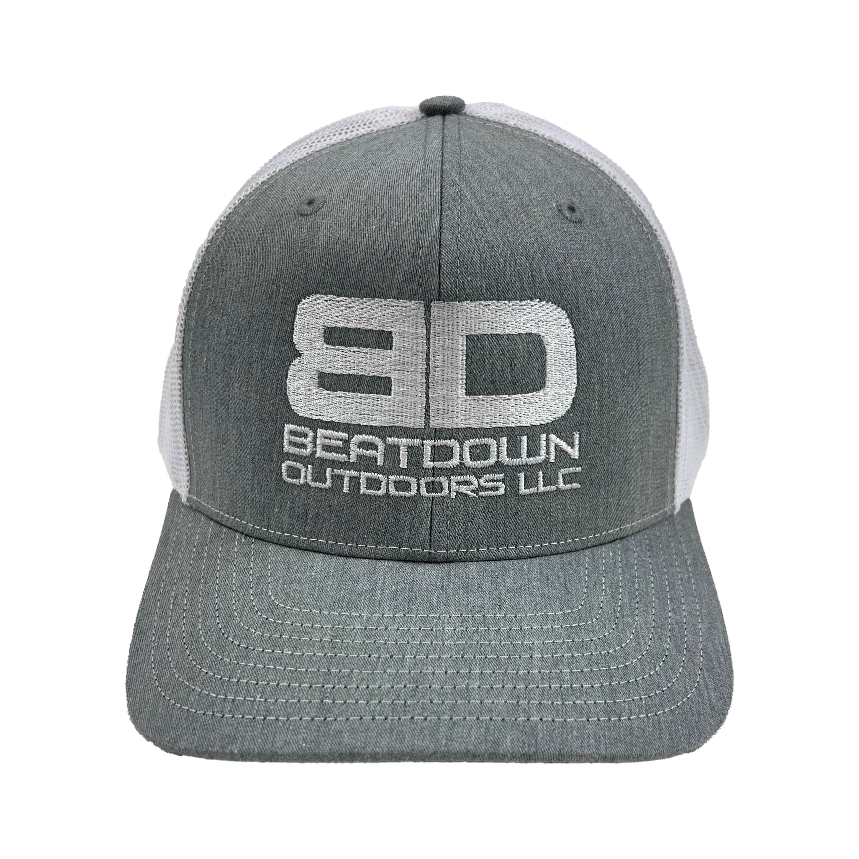 BeatDown Hat Gray/White