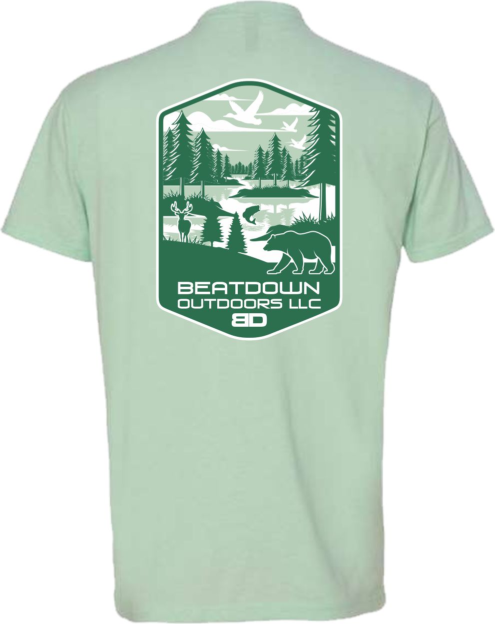 Next Level Mint  BD T-Shirt