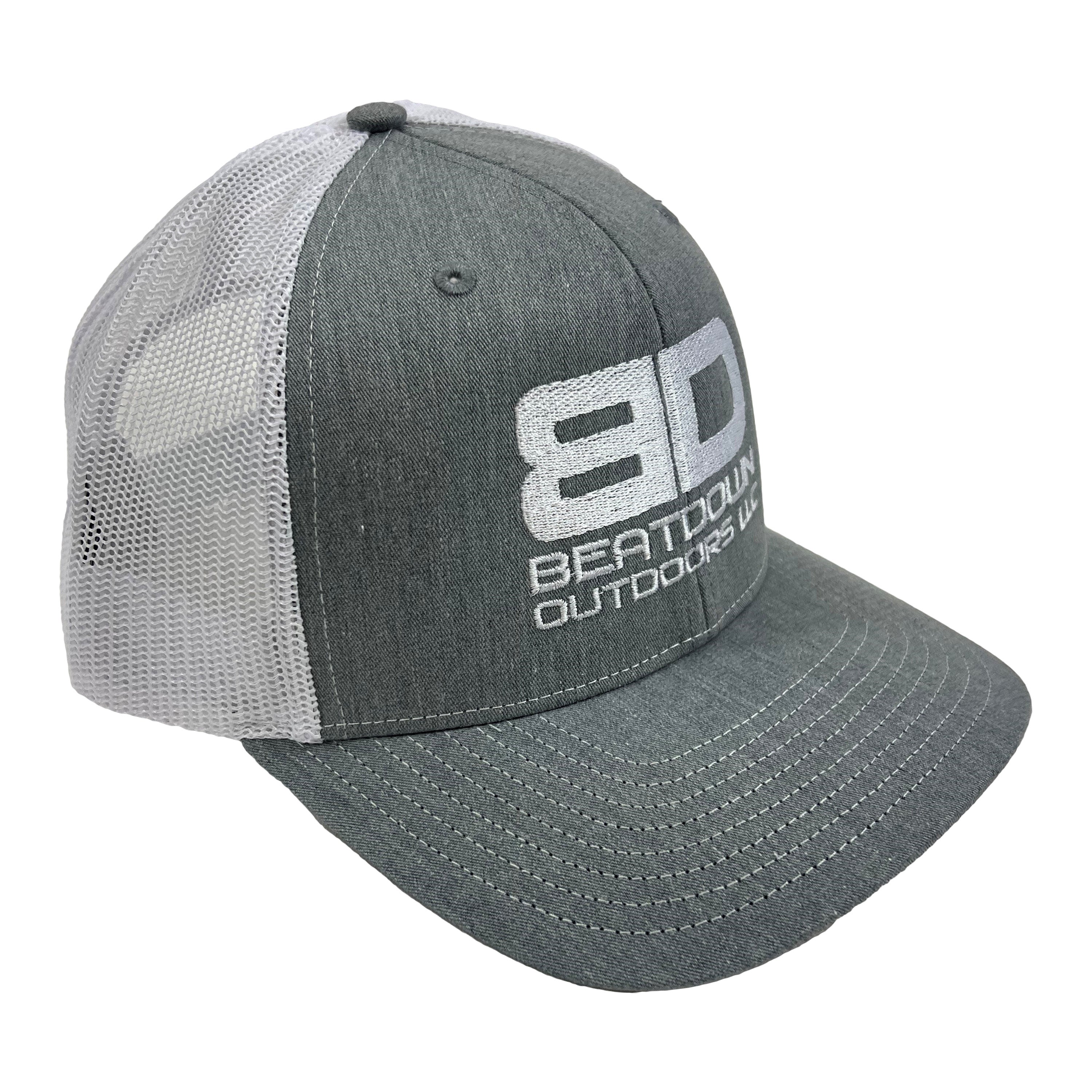 BeatDown Hat Gray/White