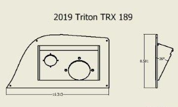 Leveling Plate - 2019 Triton TRX 189