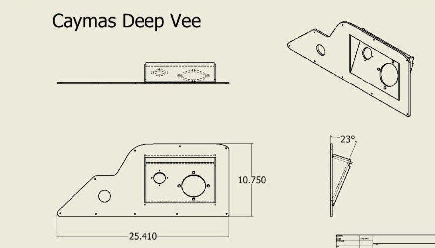 Leveling Plate - Caymas DVX