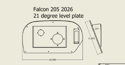 Leveling Plate - Falcon 2026 F205