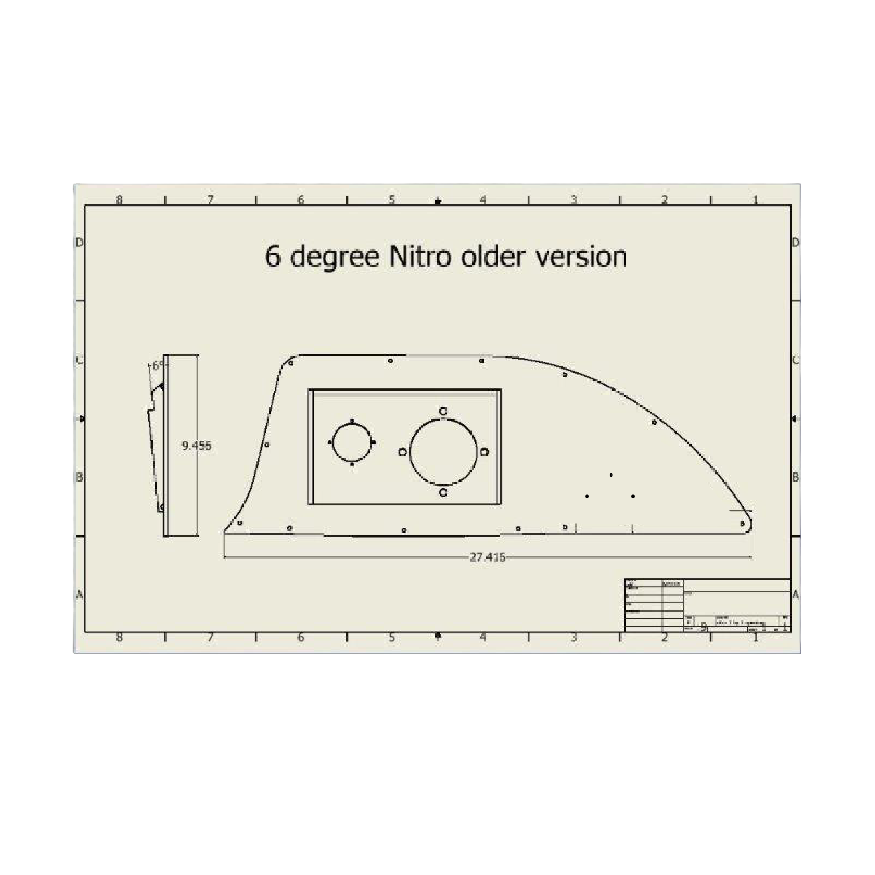 Leveling Plate - Nitro Z20 & Z21