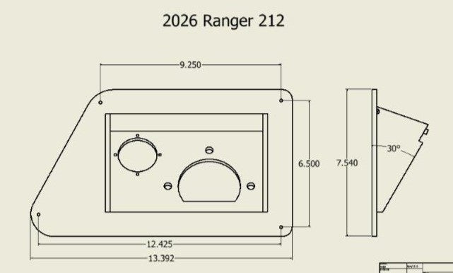Leveling Plate - 2026 Ranger 212