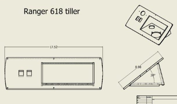 Leveling Plate - Ranger 618 Tiller