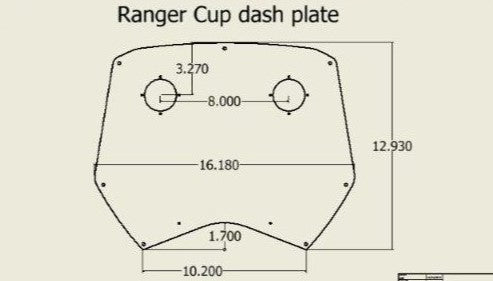 Console Plate Ranger Cup